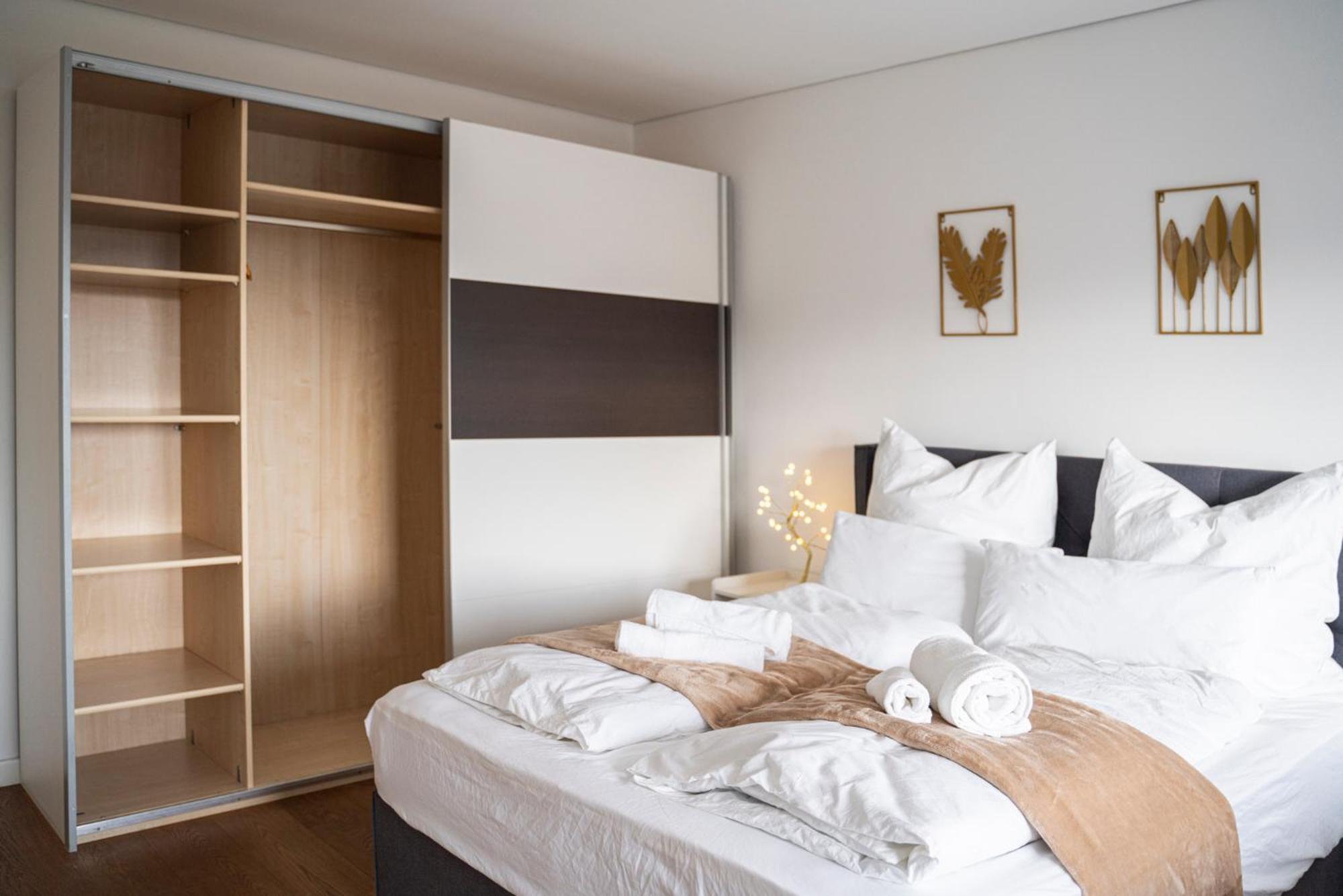 Апартаменты 130M2 Loft - Balkon, Smart Tv, Badewanne, Kaffee Розенхайм Экстерьер фото
